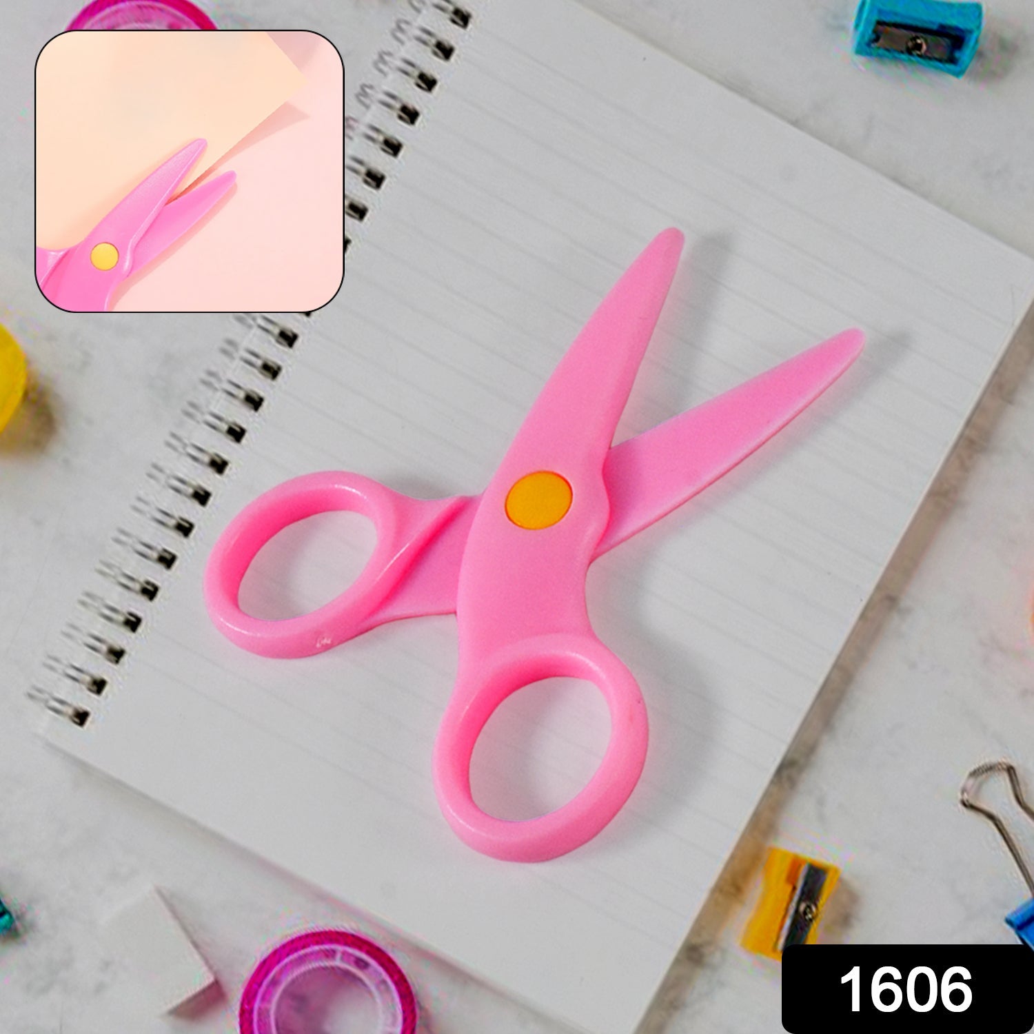 Child-Safe Plastic Scissors Set for Toddlers & Preschool Kids - Art & Craft Supplies Child-Safe Plastic Scissors Set for Toddlers & Preschool Kids - Art & Craft Supplies